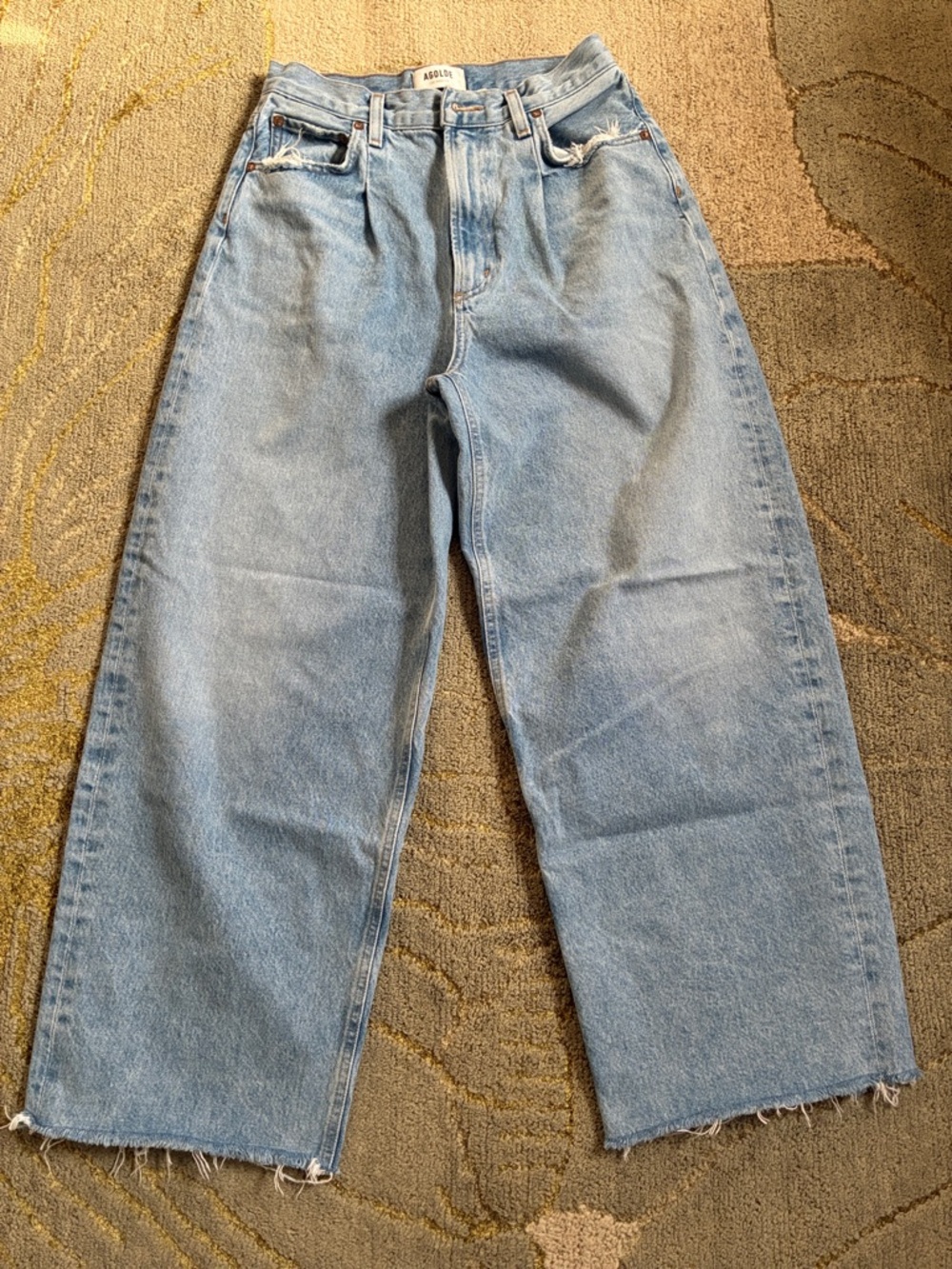 Agolde Light Blue Denim Jeans
